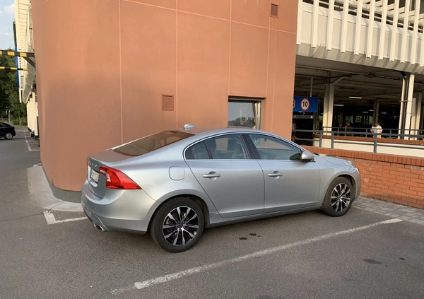 Volvo S60 cena 104999 przebieg: 66500, rok produkcji 2017 z Warszawa małe 301